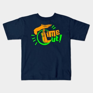 TIME OUT by Tai's Tees Kids T-Shirt